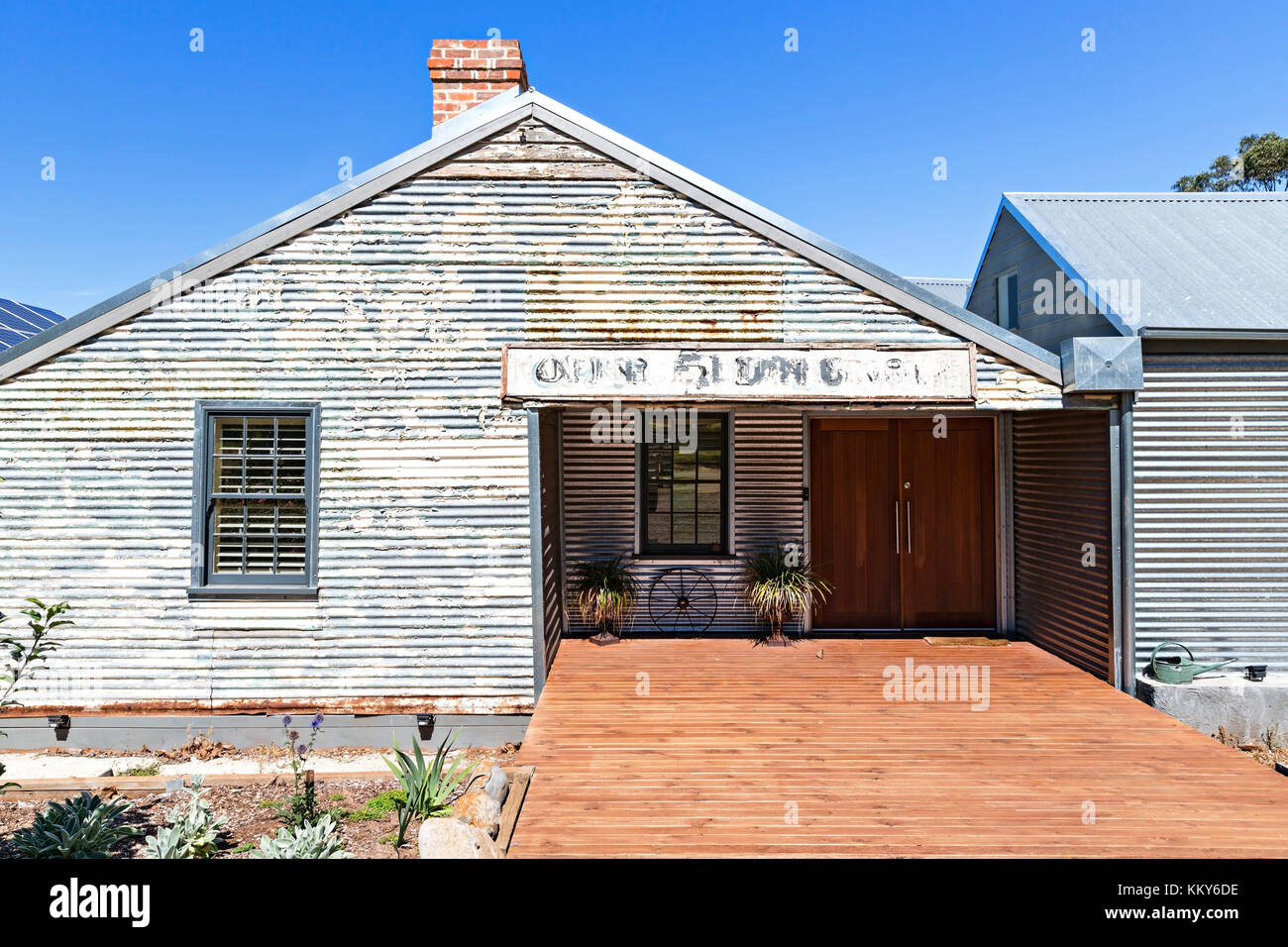 The circa 1884 Spier`s Bakery site in Learmonth Victoria Australia.John